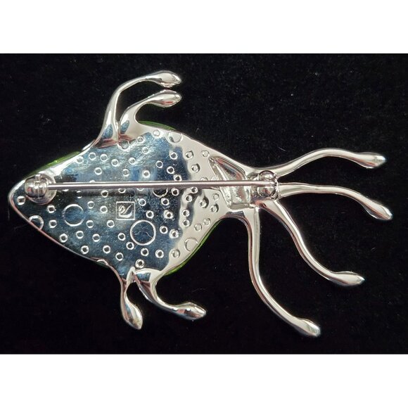 Swarovski Paradise Calimera Crystal Tropical Fish Brooch - Picture 2 of 7